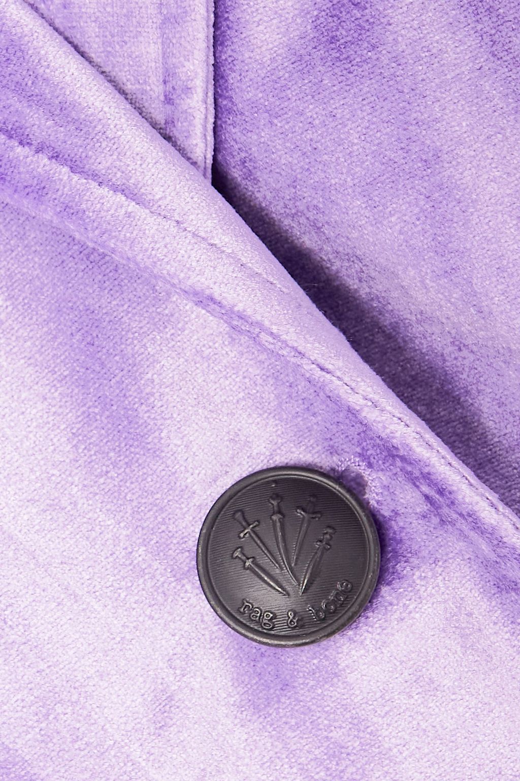 RAG & BONE بليزر Cody من مزيج قطن المخمل