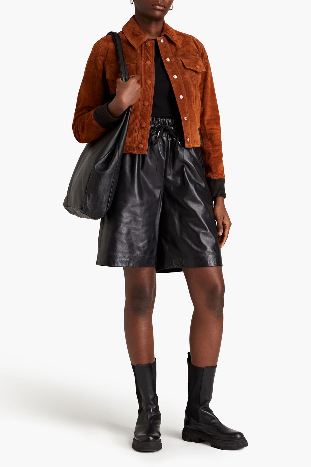 RAG & BONE Dionne Jacke aus Veloursleder