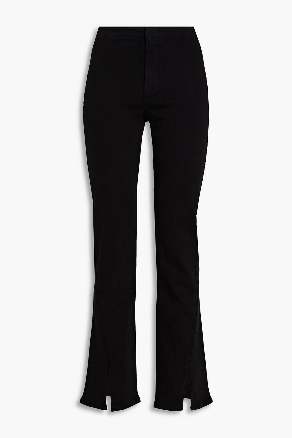 Rag & Bone Hoch Sitzende Bootcut-jeans In Black