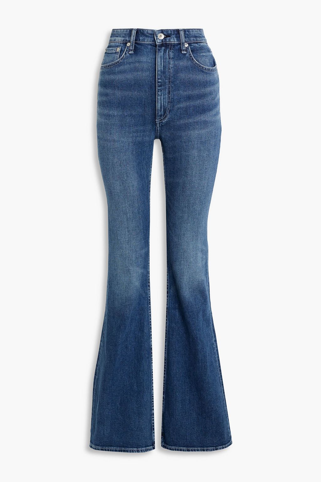 RAG & BONE Casey high-rise flared jeans | THE OUTNET