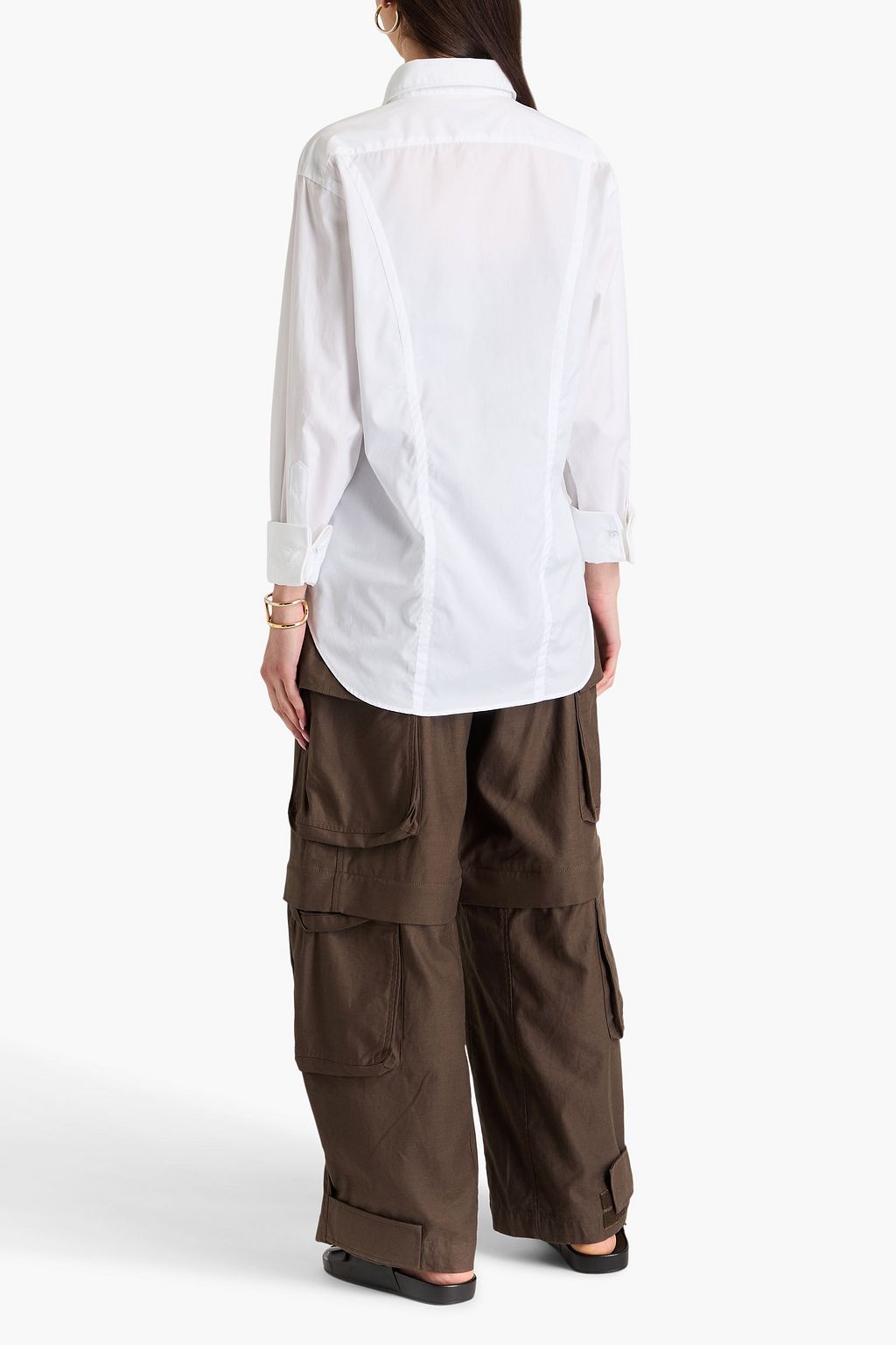 RAG & BONE قميص "ديانا" من قطن بوبلين