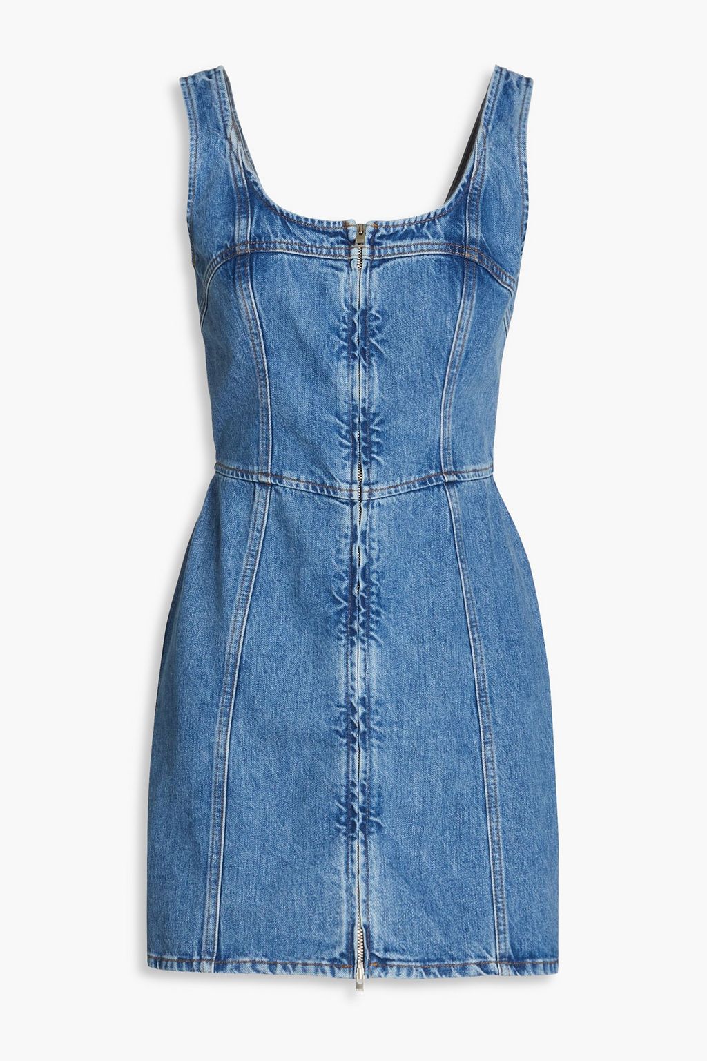 mini denim dress