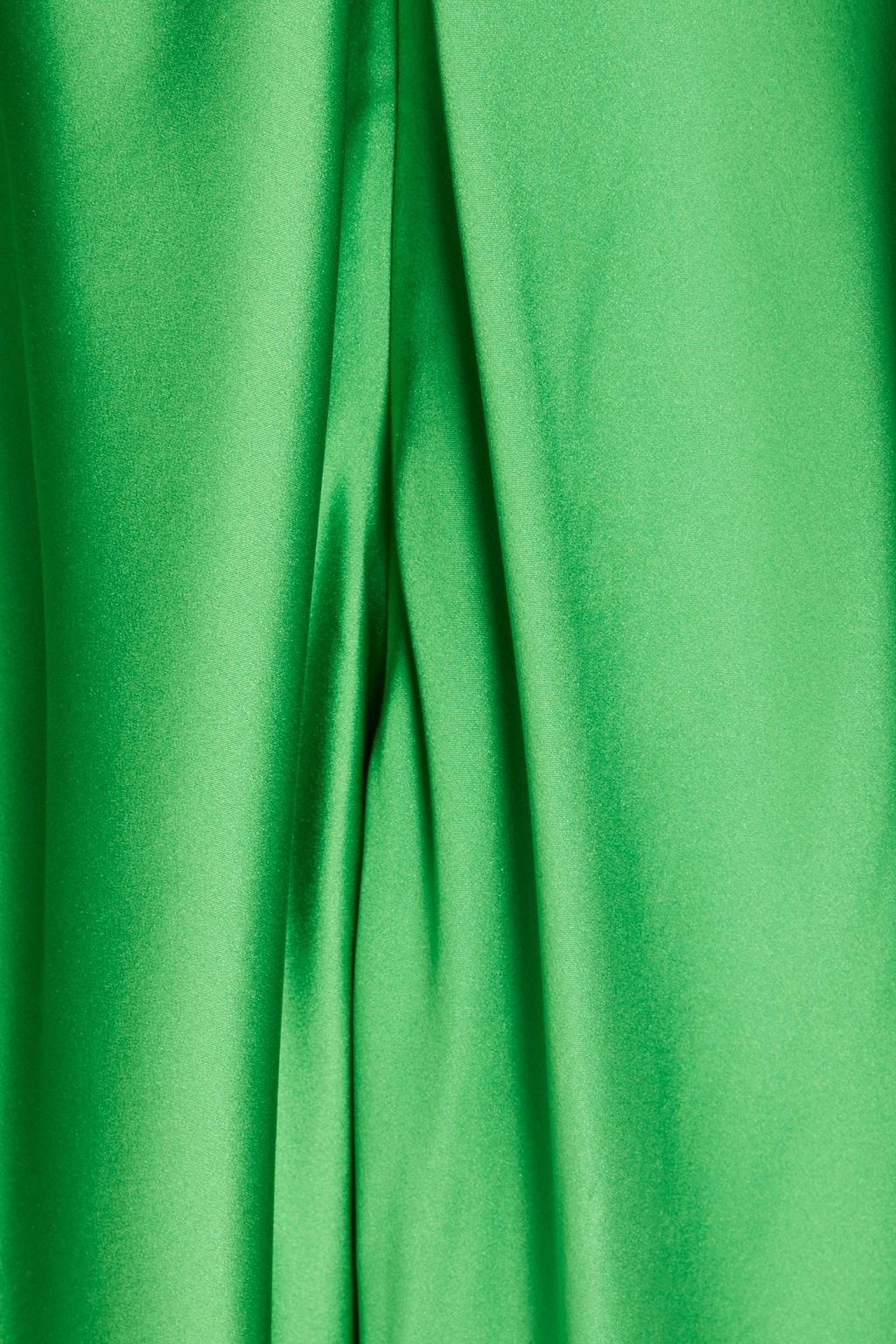FRAME Silk-charmeuse halterneck maxi dress
