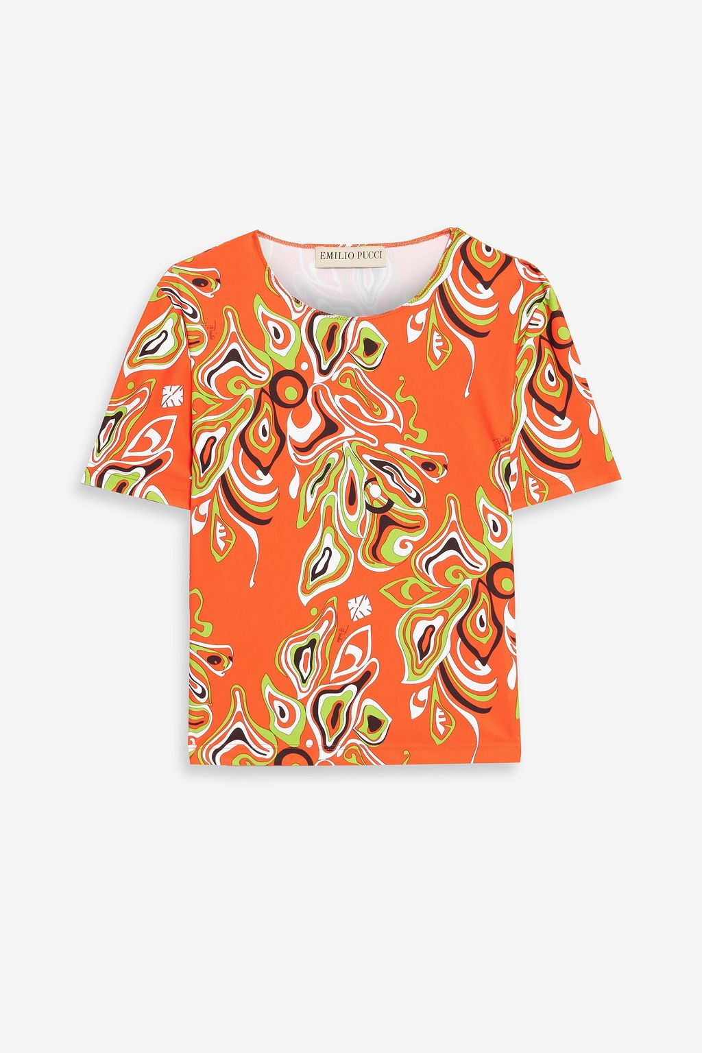 EMILIO PUCCI Printed jersey T-shirt