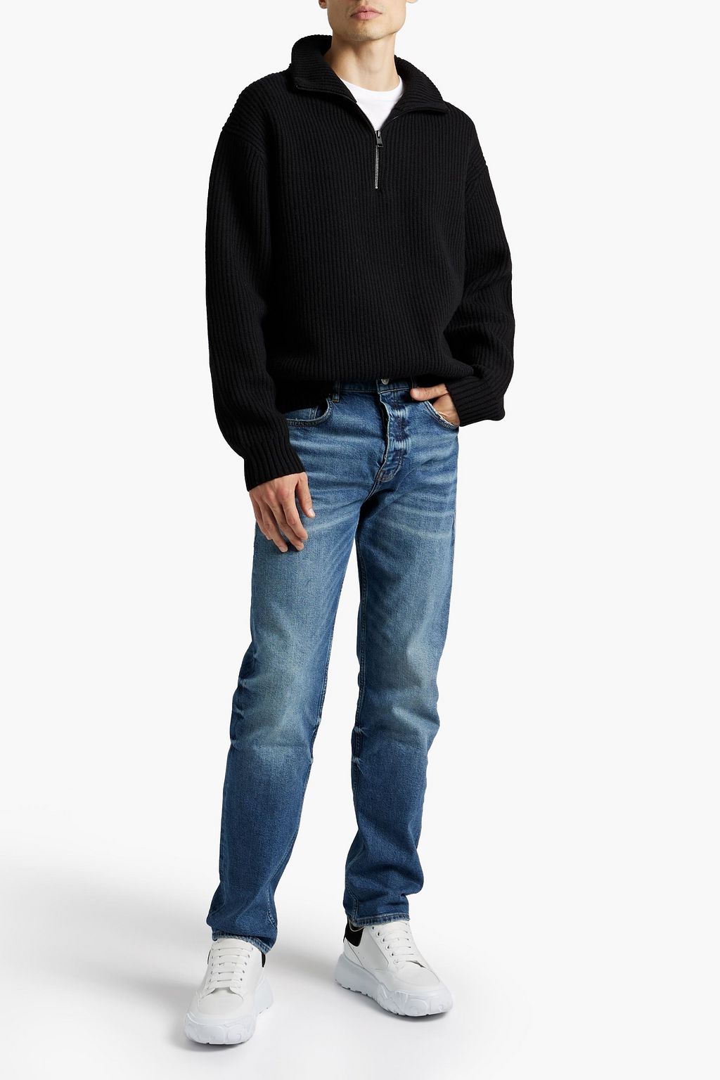 FRAME Faded denim jeans