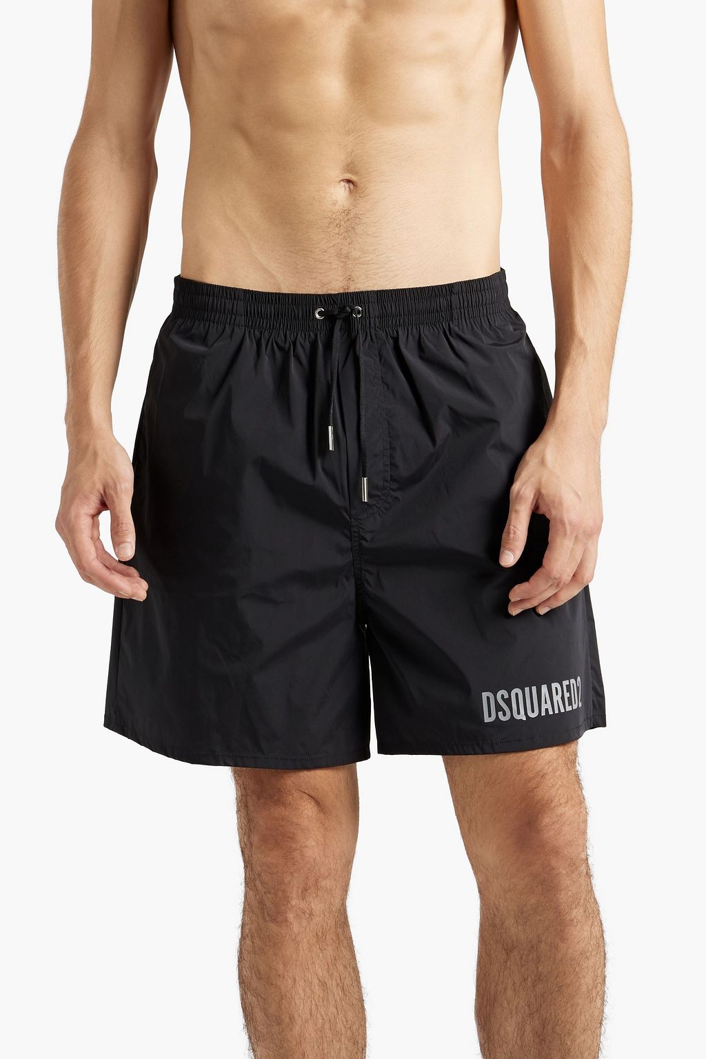 DSQUARED2 Mid-length printed swim shorts