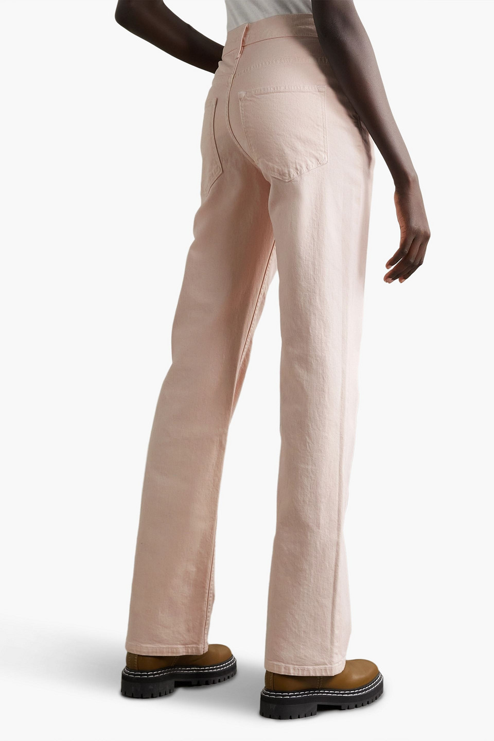 A.L.C EDWIN HIGH-RISE STRAIGHT-LEG JEANS 3074457345633546132