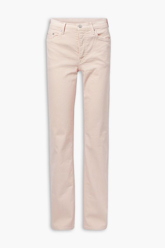 Edwin high-rise straight-leg jeans