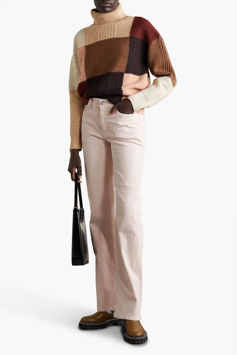 A.L.C EDWIN HIGH-RISE STRAIGHT-LEG JEANS 3074457345633546132
