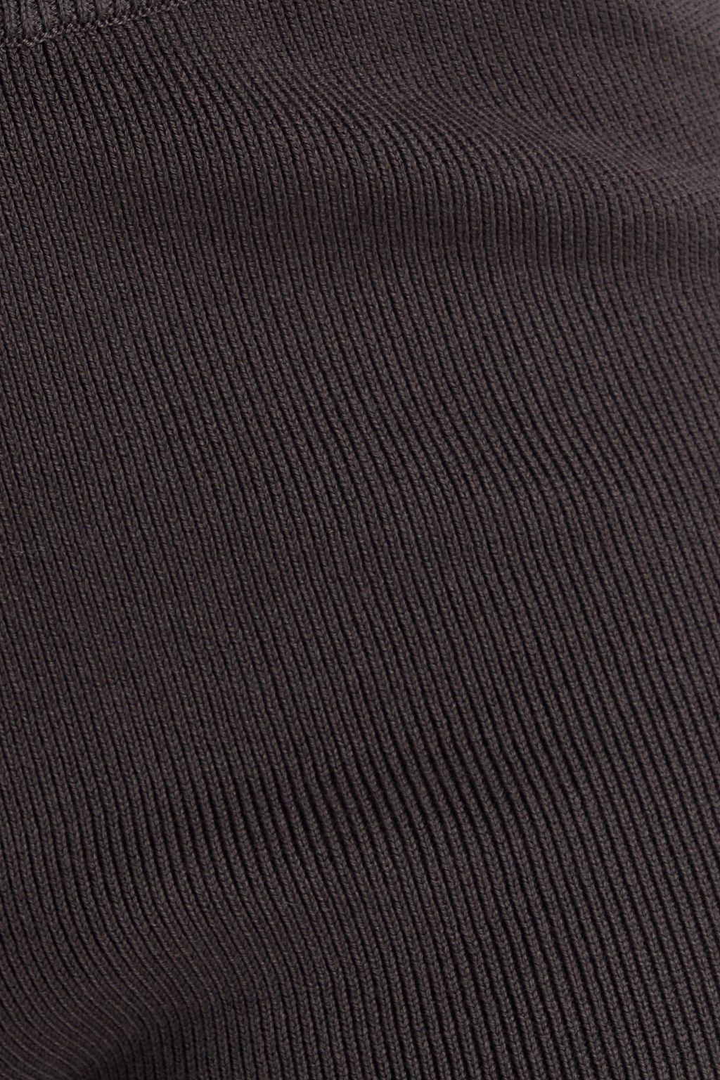 MONROW شورت من نسيج محبوك بنمط مضلّع