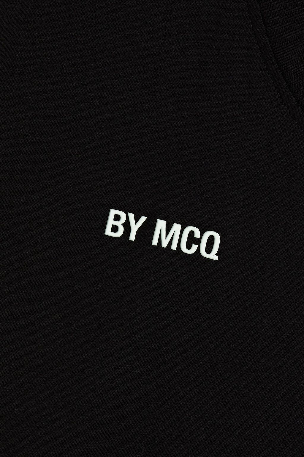 MCQ ALEXANDER MCQUEEN Appliquéd printed cotton-jersey T-shirt