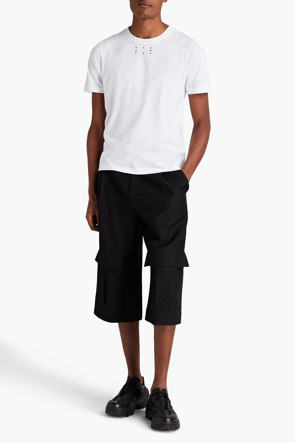MCQ ALEXANDER MCQUEEN Appliquéd cotton-jersey T-shirt