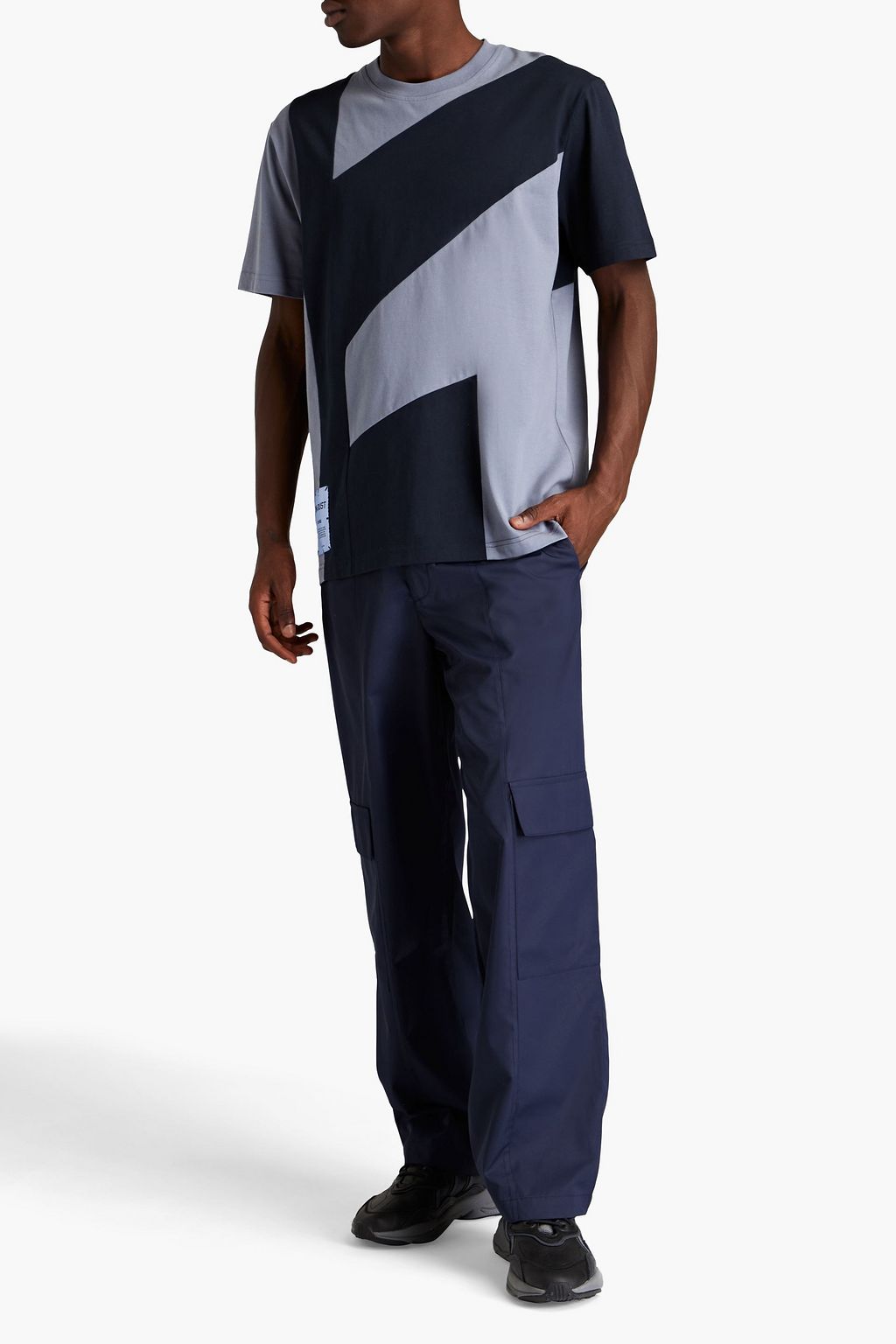 MCQ ALEXANDER MCQUEEN T-Shirt aus Baumwoll-Jersey mit Print und Applikationen