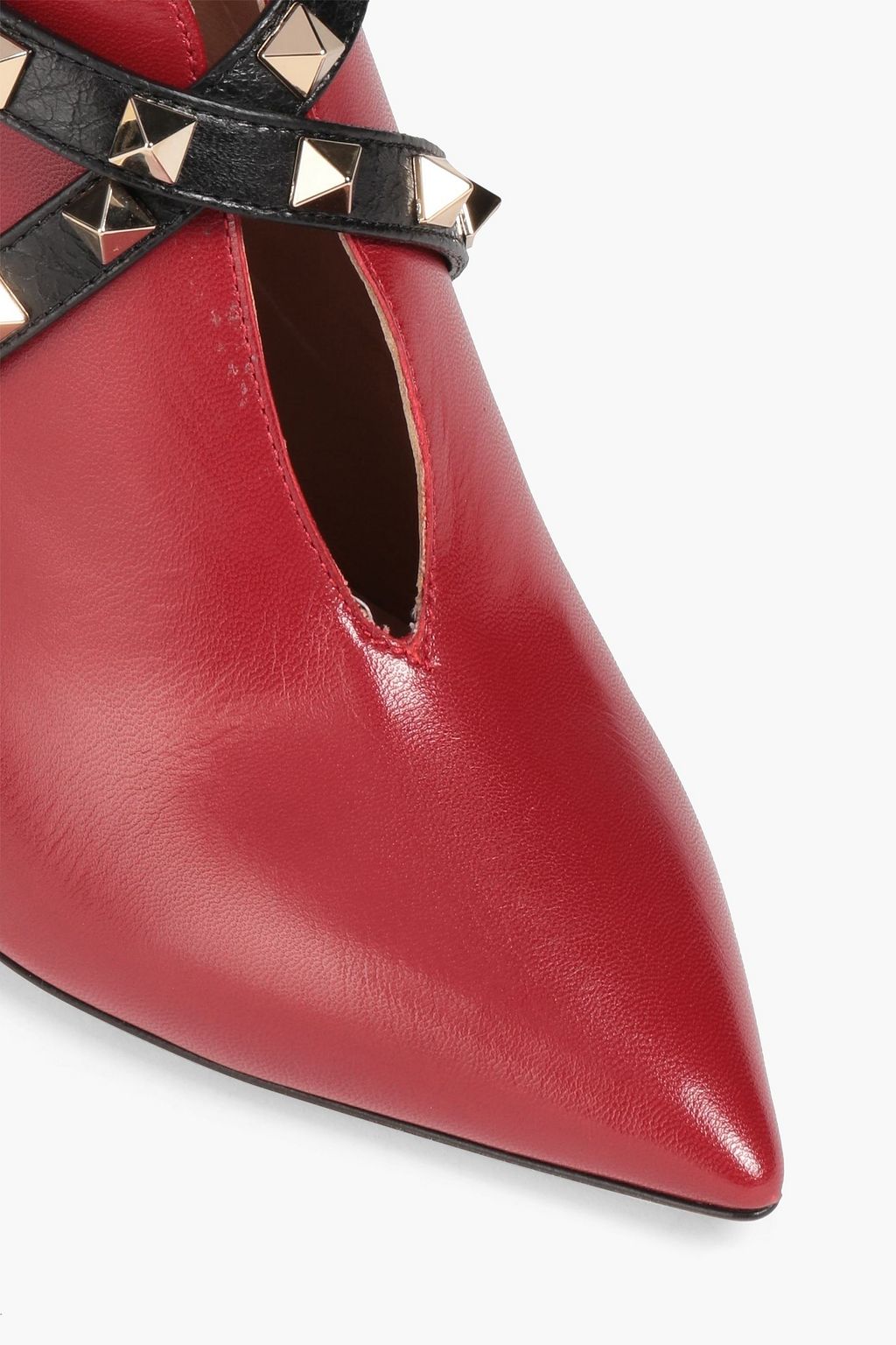 VALENTINO GARAVANI Rockstud leather ankle boots