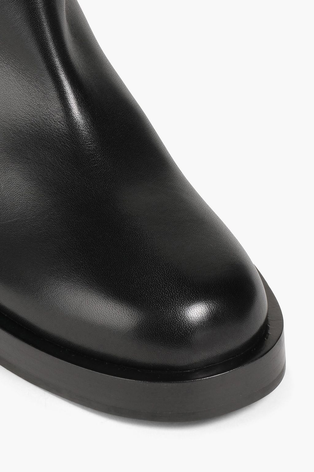 VALENTINO GARAVANI VLOGO leather thigh boots