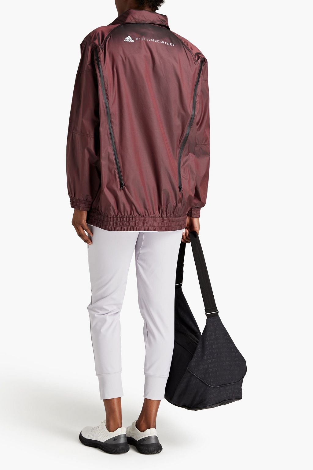 ADIDAS BY STELLA MCCARTNEY Bedruckte Trainingsjacke aus Shell