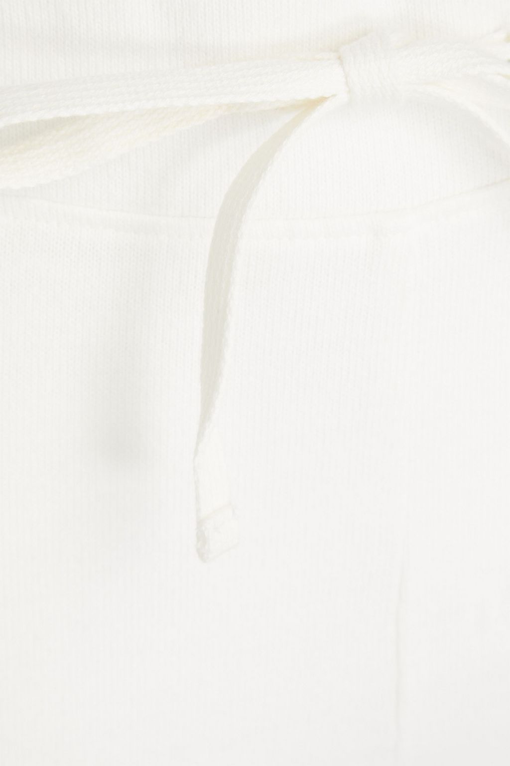 MONROW Cropped cotton-jersey bootcut pants