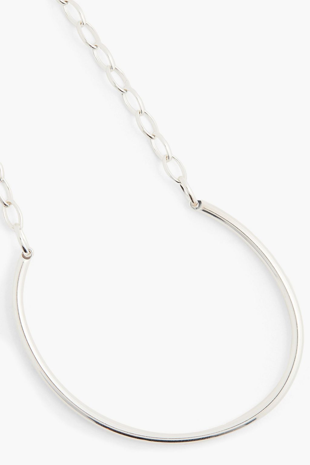 MONTBLANC Silver mother-of-pearl wrap bracelet