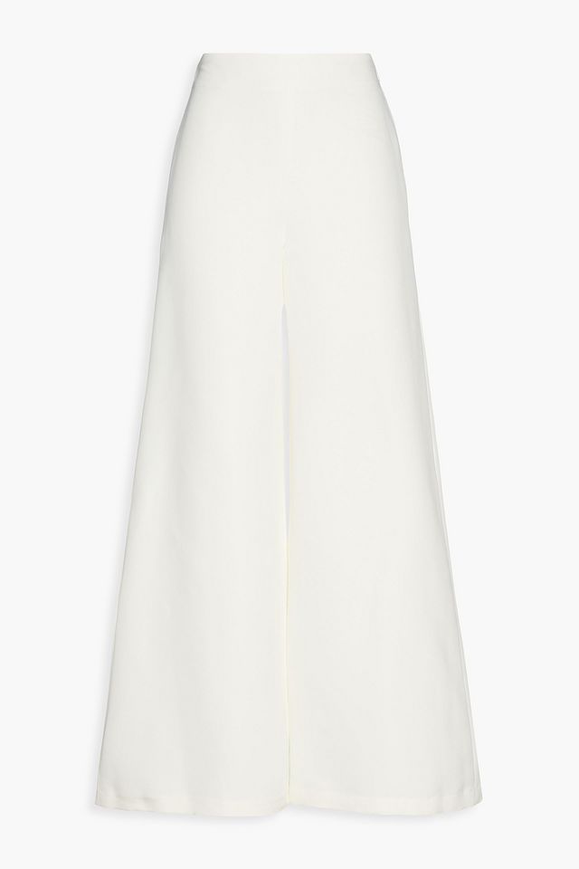 Lana faille wide-leg pants