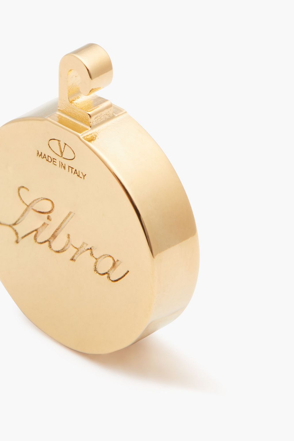 VALENTINO GARAVANI Gold-tone, enamel and crystal charm