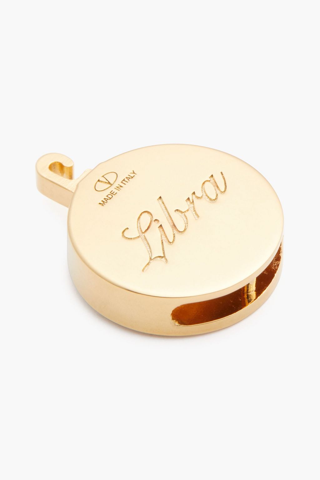 VALENTINO GARAVANI Gold-tone, enamel and crystal charm