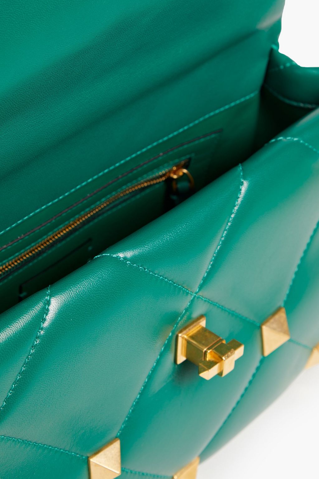 VALENTINO GARAVANI Roman Stud quilted leather shoulder bag