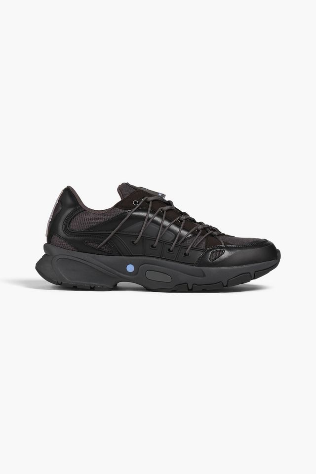 Aratana leather and mesh sneakers