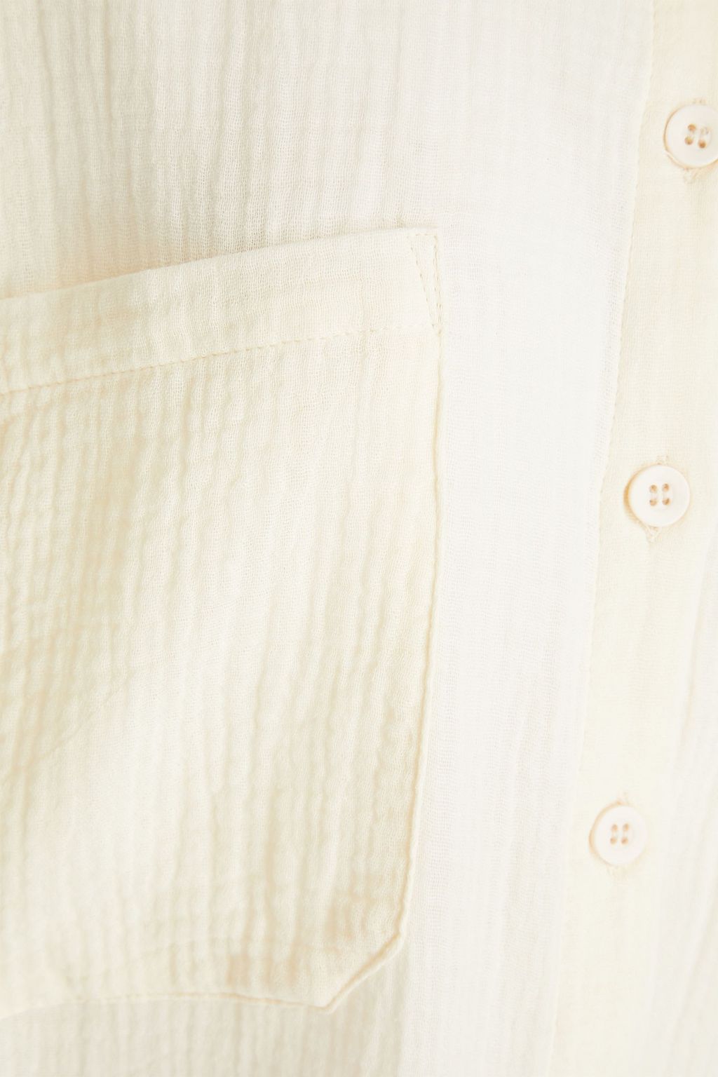 MONROW Cottongauze shirt THE