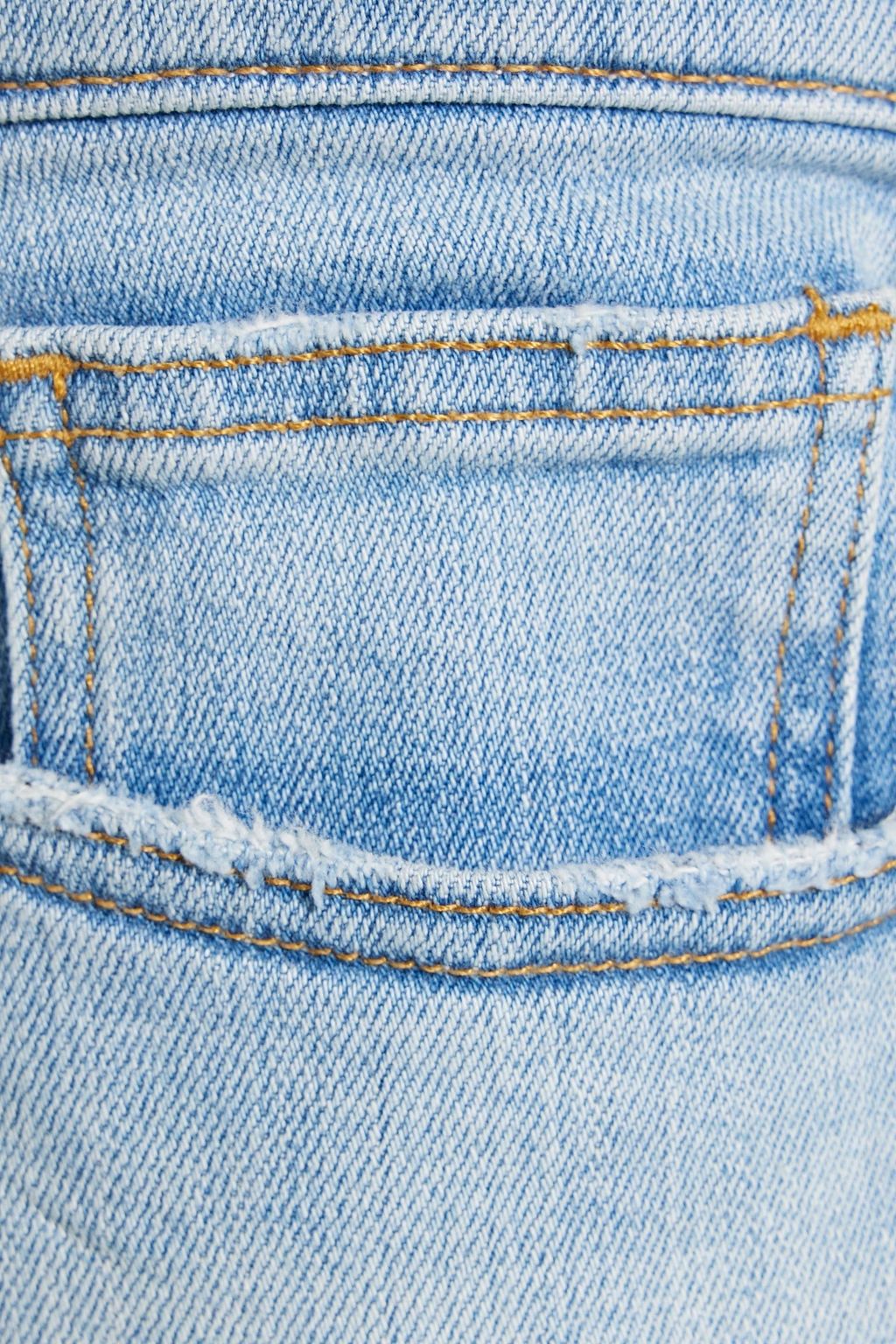 FRAME L'Homme skinny-fit distressed denim jeans