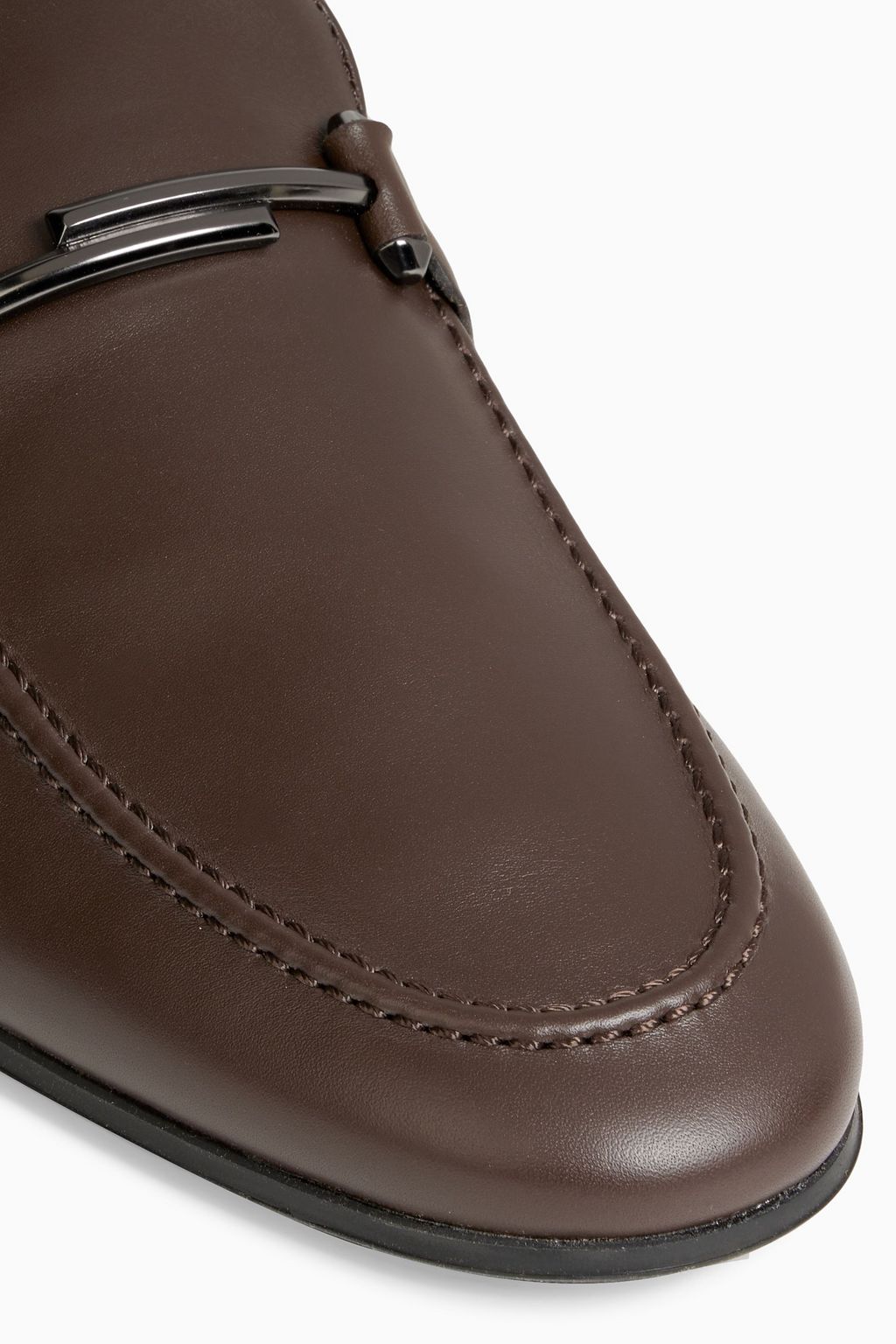 TOD'S Double T leather loafers
