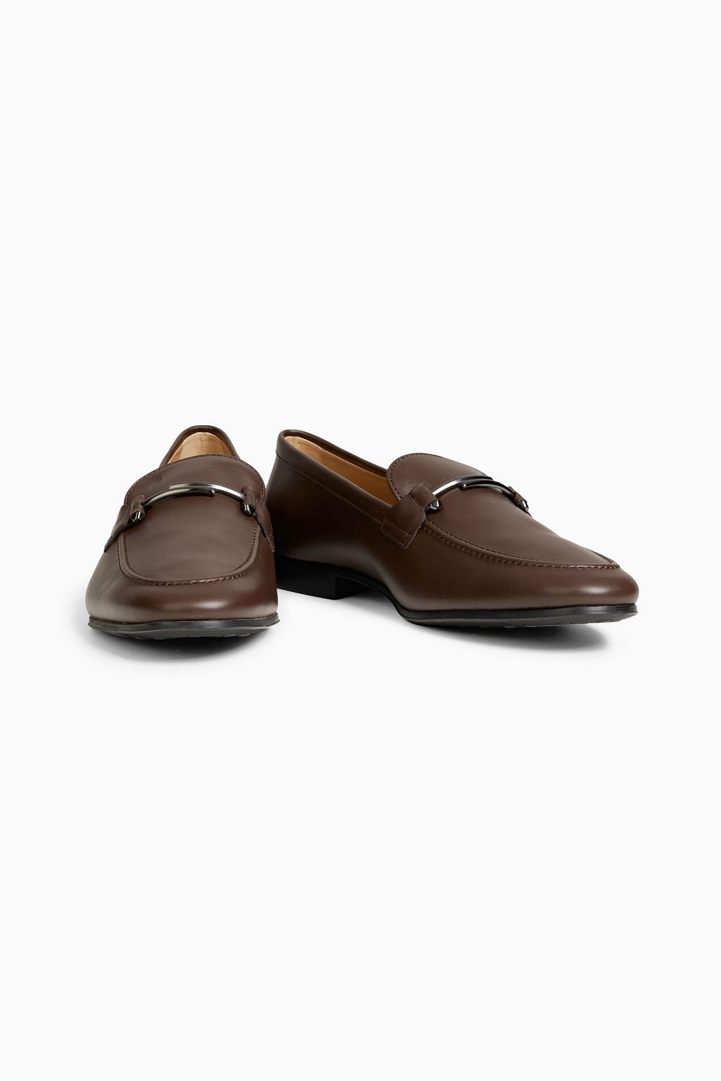 TOD'S Double T leather loafers