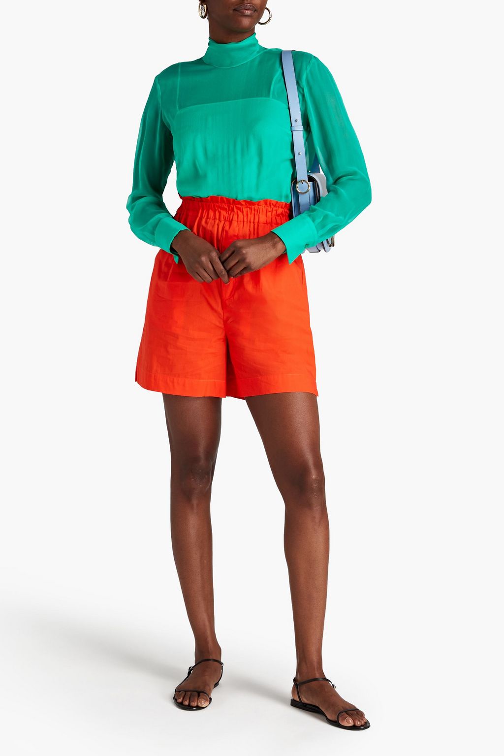 PUCCI Silk-chiffon blouse