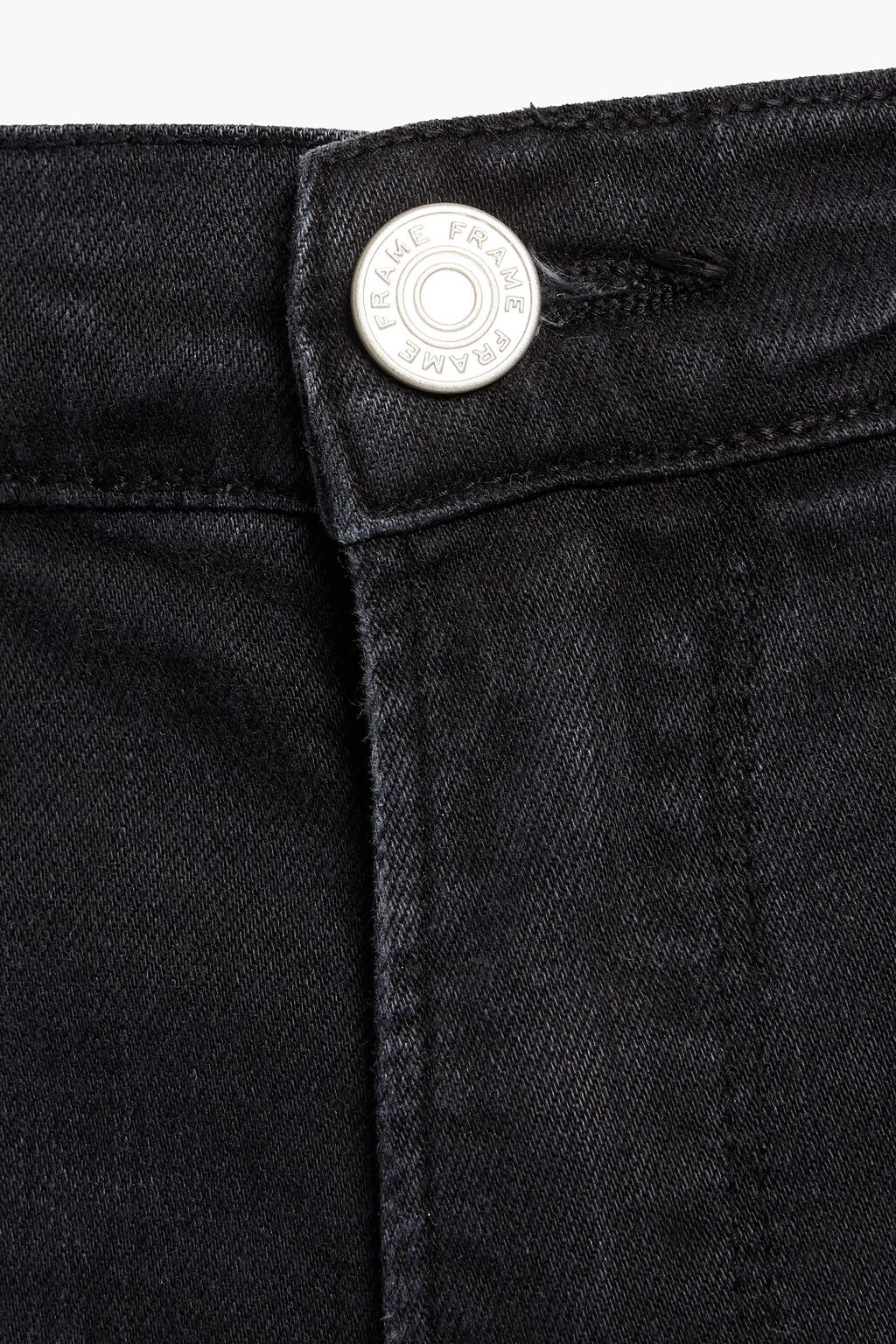 FRAME L'Homme skinny-fit whiskered denim jeans