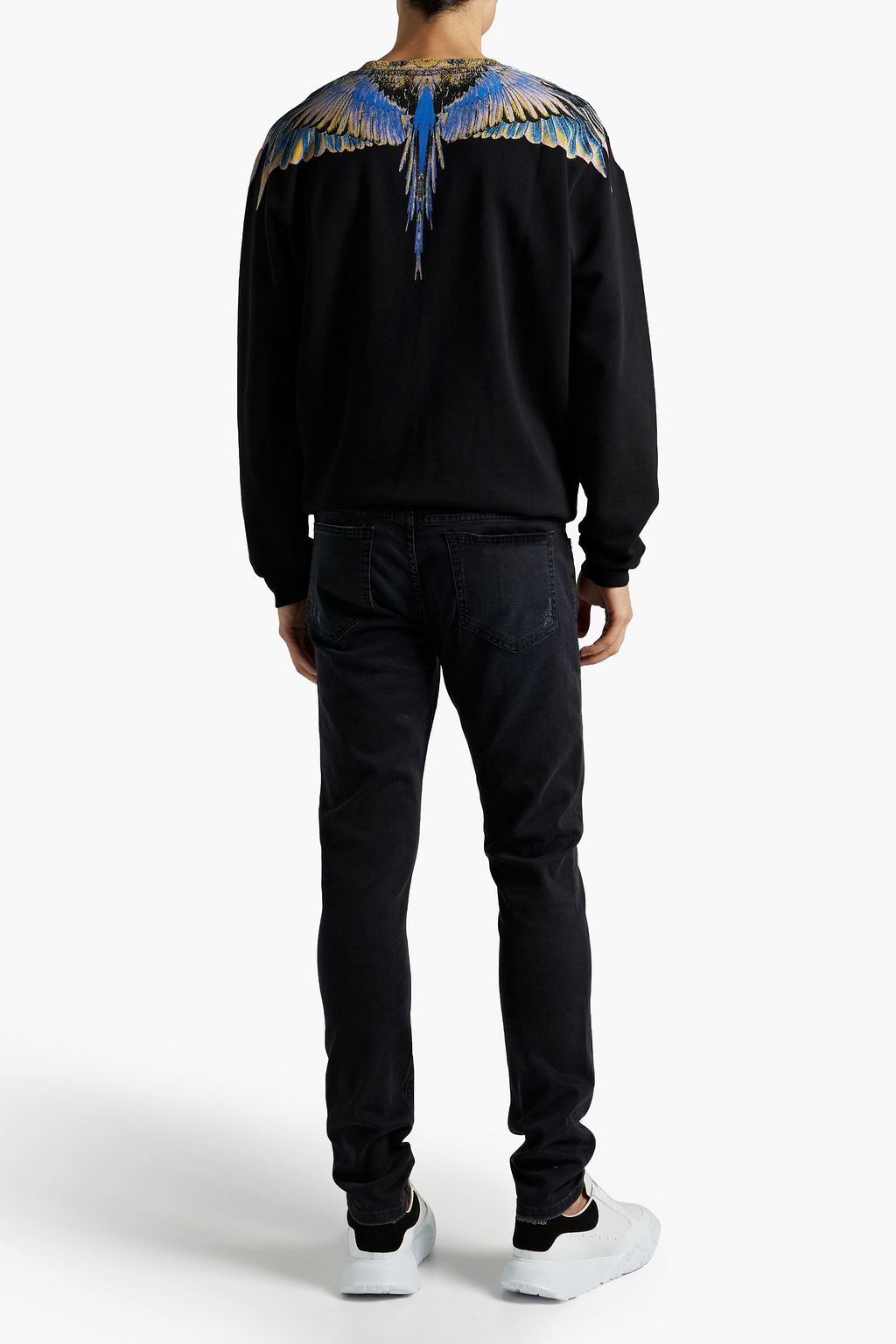 FRAME L'Homme skinny-fit whiskered denim jeans
