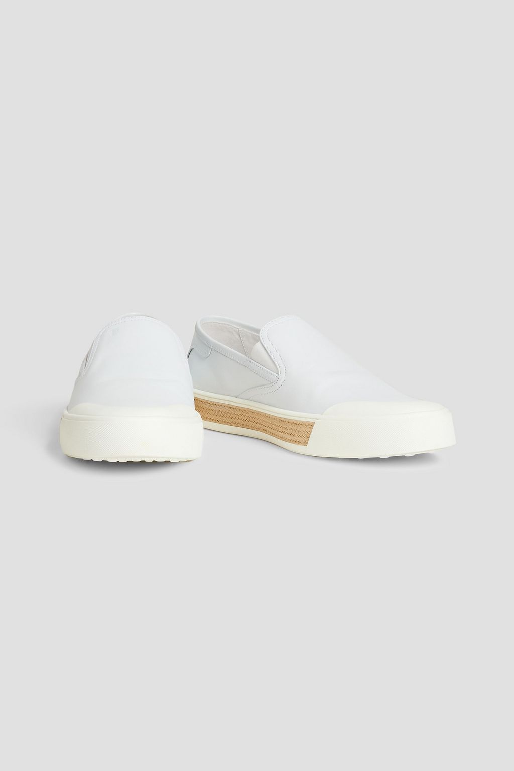 TOD'S Leather slip-on sneakers