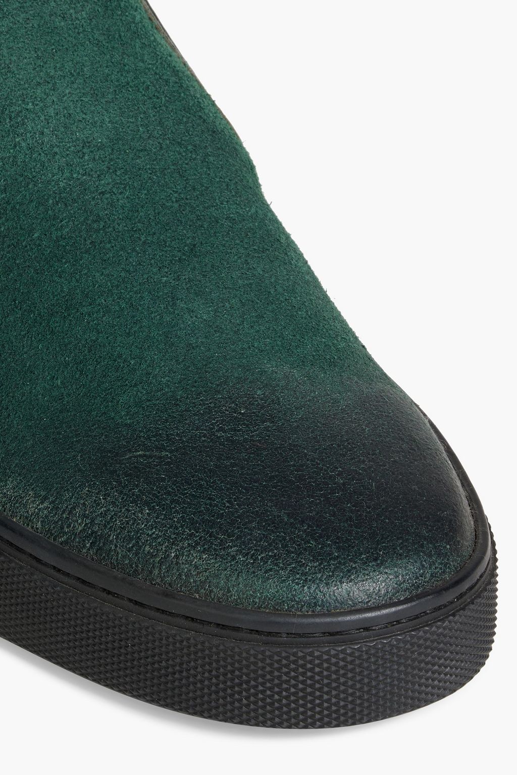 TOD'S Waxed suede sneakers