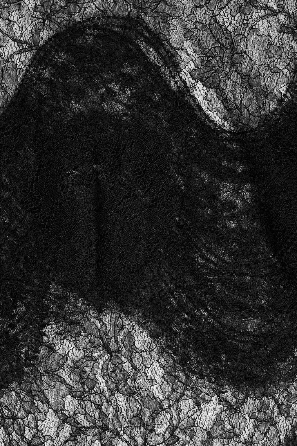 VALENTINO GARAVANI Fringed lace scarf