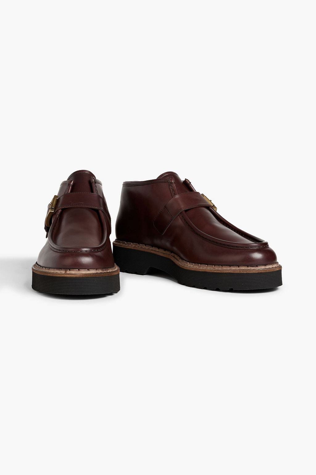 TOD'S Buckled leather boots