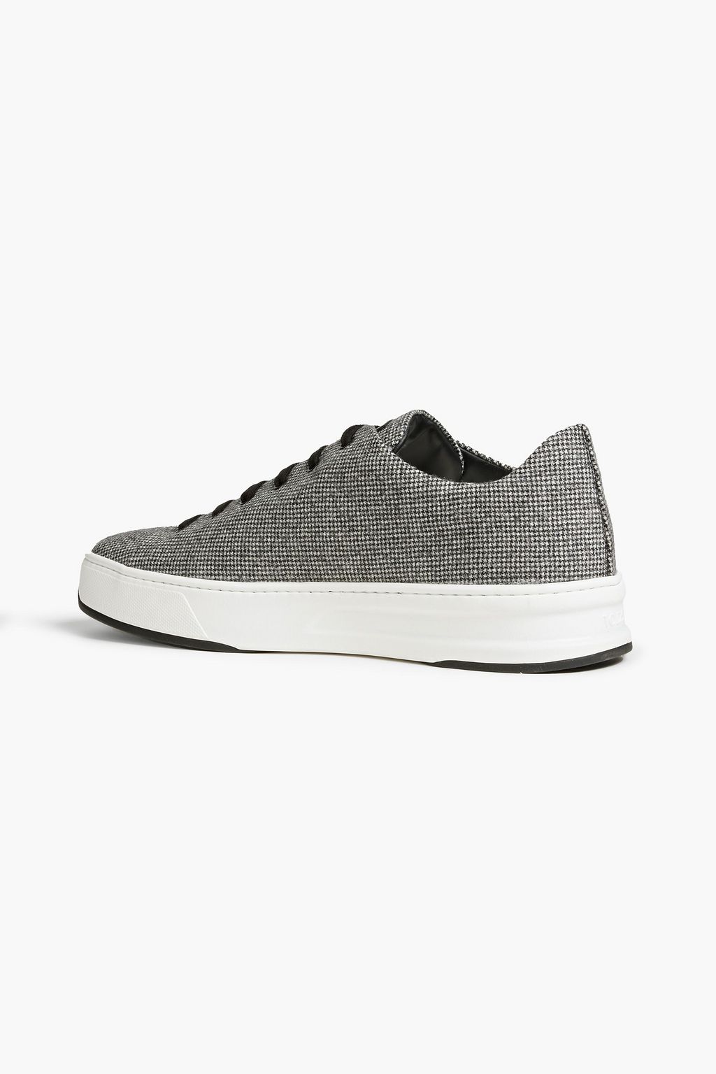 TOD'S Houndstooth felt sneakers