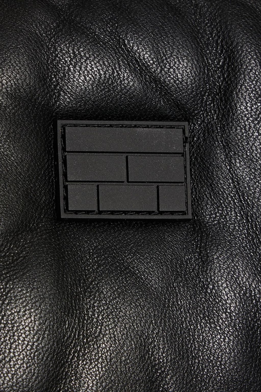 FRAME Plaque quilted pebbled-leather vest