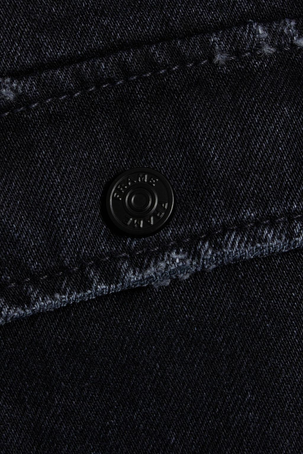 FRAME Jeansjacke in Distressed-Optik