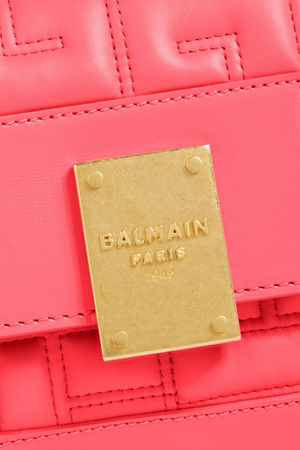 BALMAIN Quilted leather cross-body bag