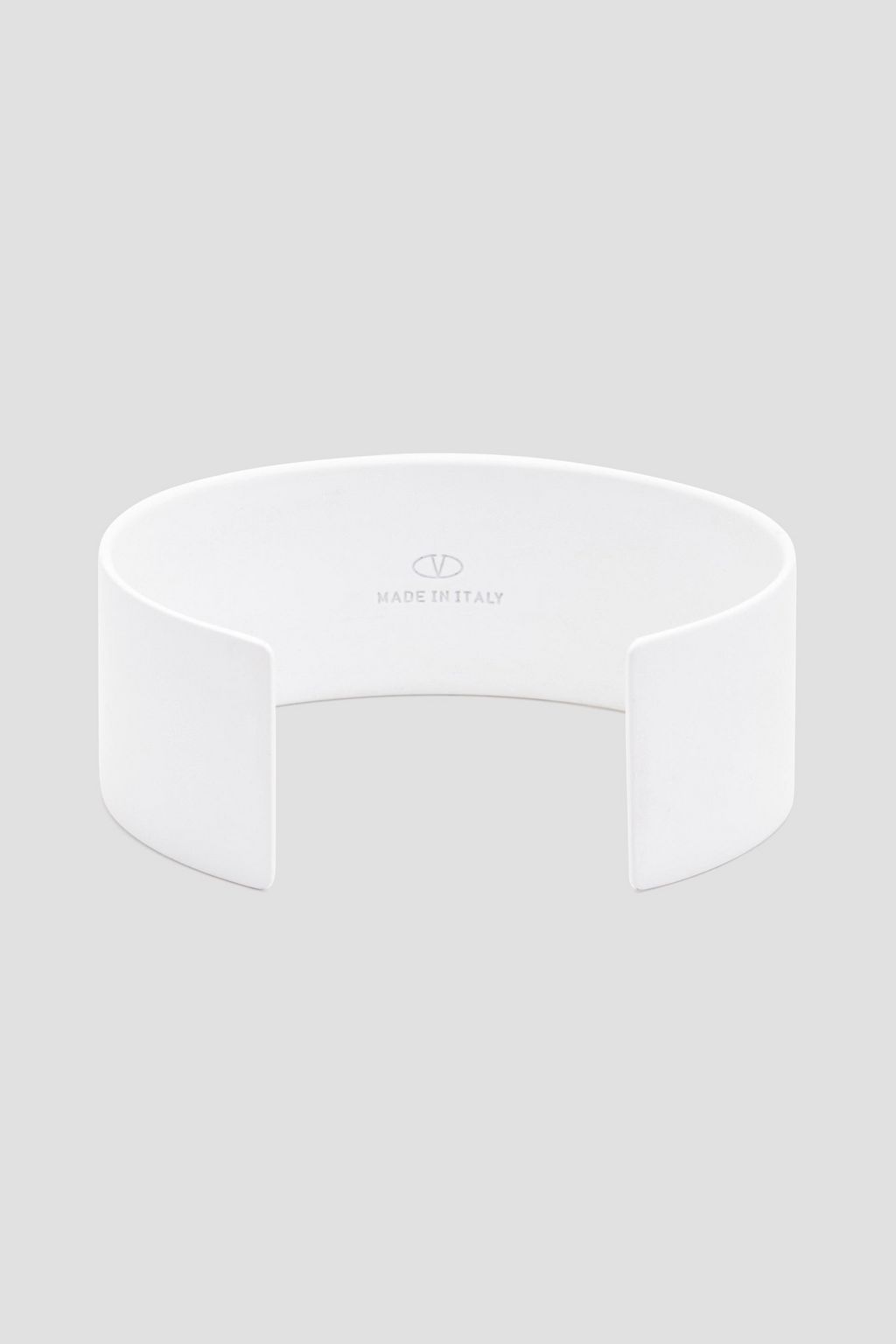 VALENTINO GARAVANI Logo-print enamel cuff