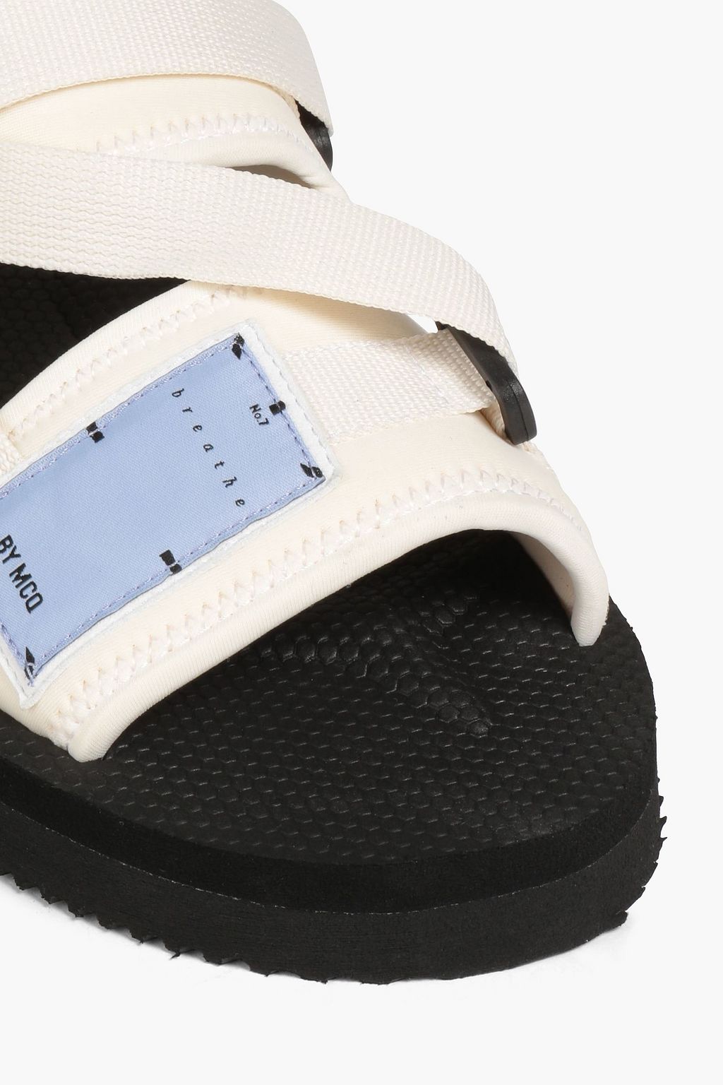 MCQ ALEXANDER MCQUEEN Appliquéd neoprene sandals