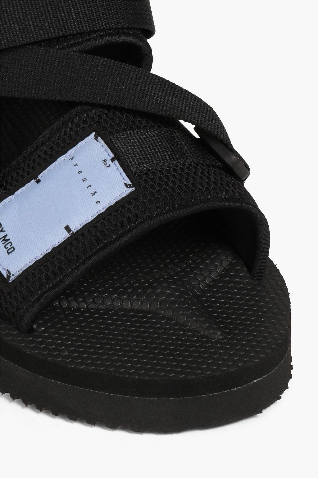 MCQ ALEXANDER MCQUEEN Appliquéd neoprene sandals