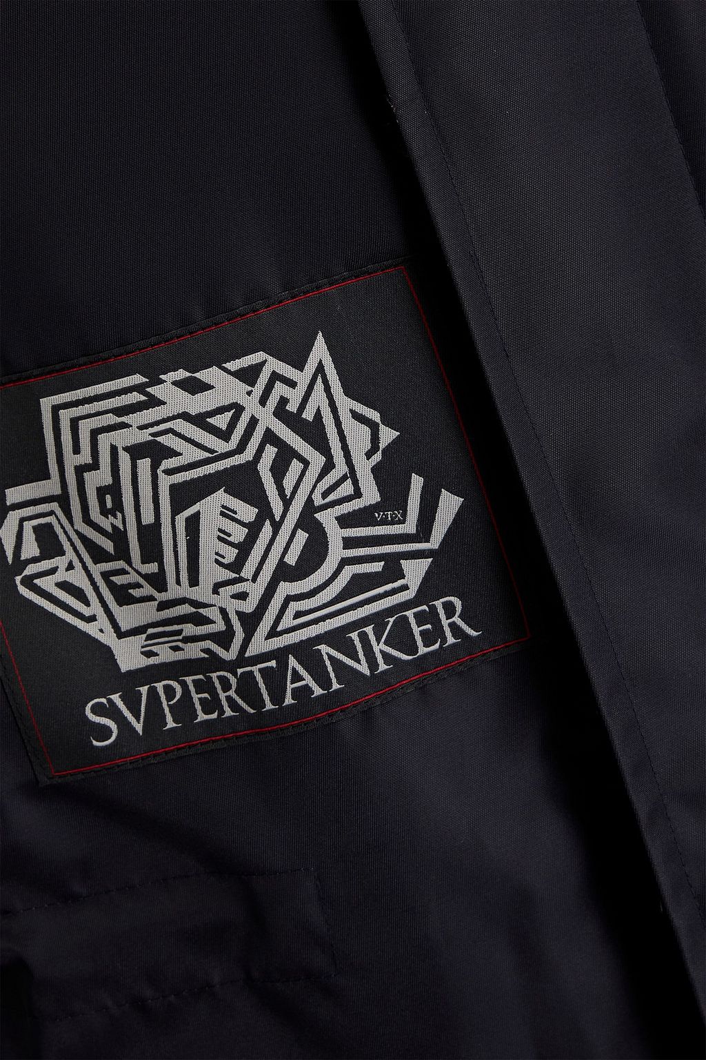 MCQ ALEXANDER MCQUEEN Oversized appliquéd shell parka