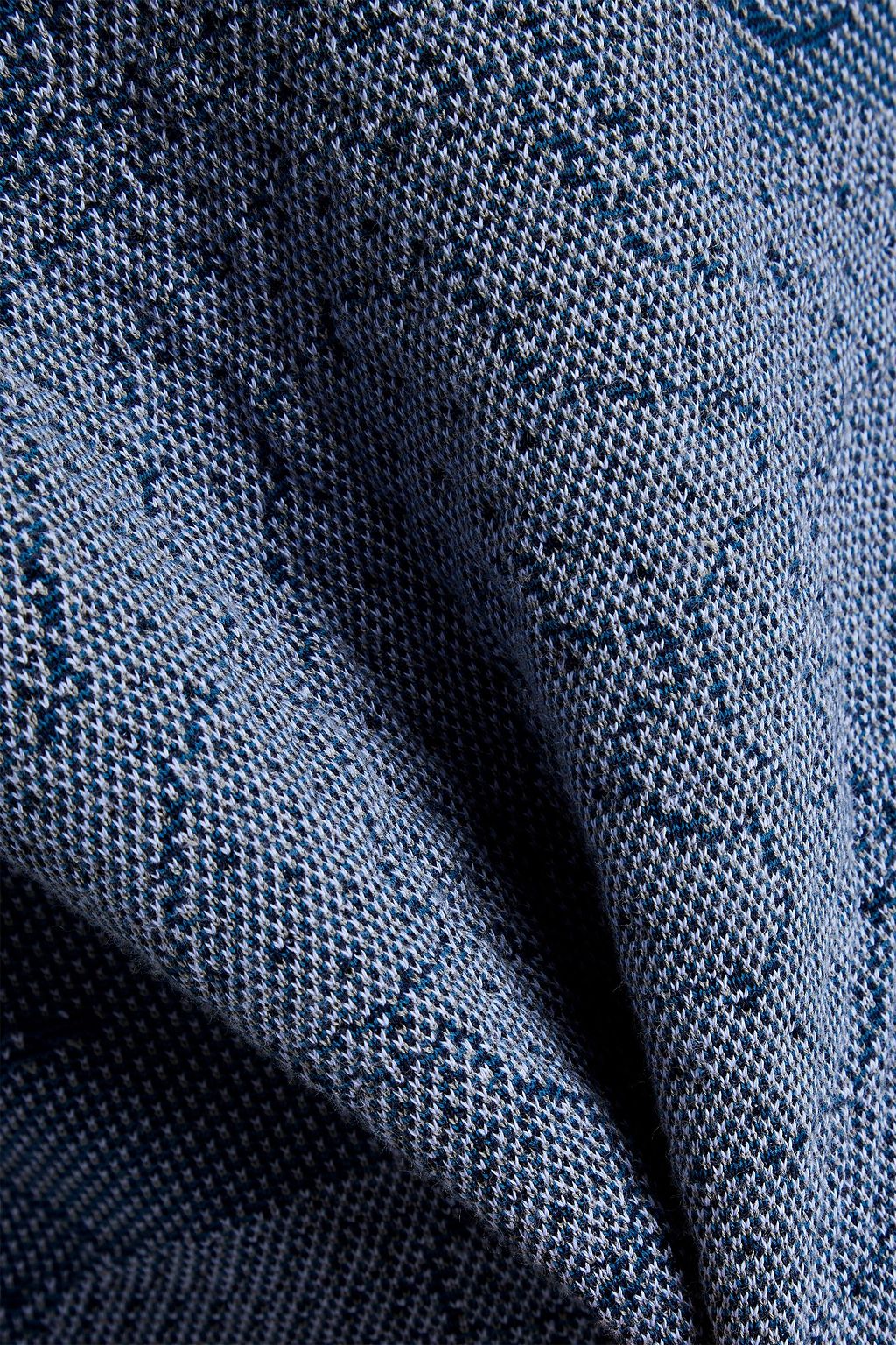 MCQ ALEXANDER MCQUEEN Sweatshirt aus Jacquard-Strick mit Fleece-Einsätzen und Applikationen