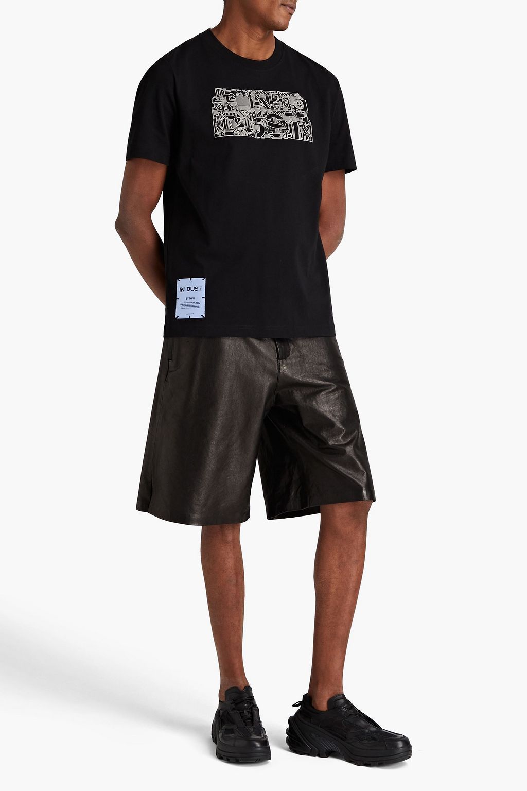 MCQ ALEXANDER MCQUEEN Printed cotton-jersey T-shirt