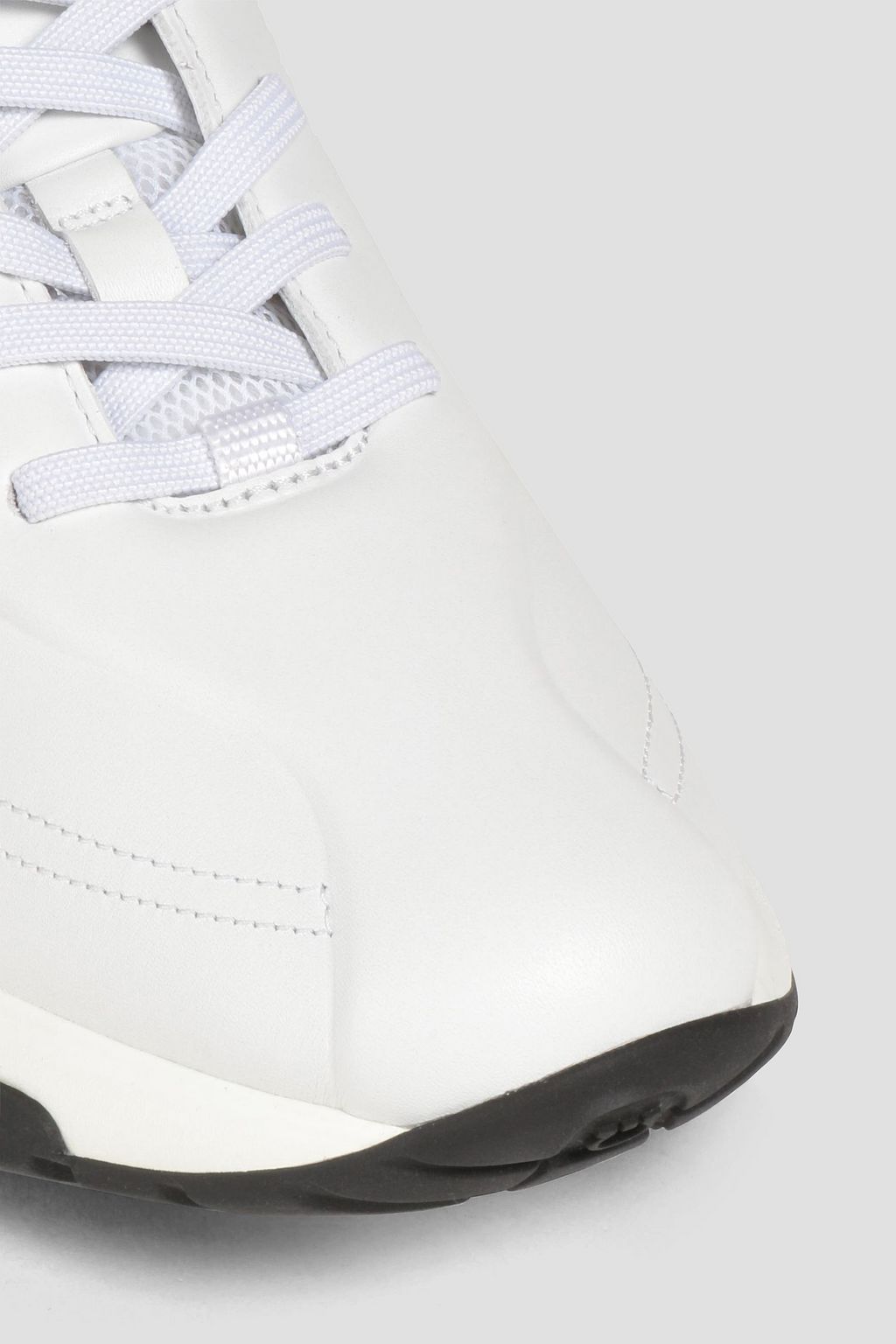 FERRAGAMO Logo-embossed leather sneakers