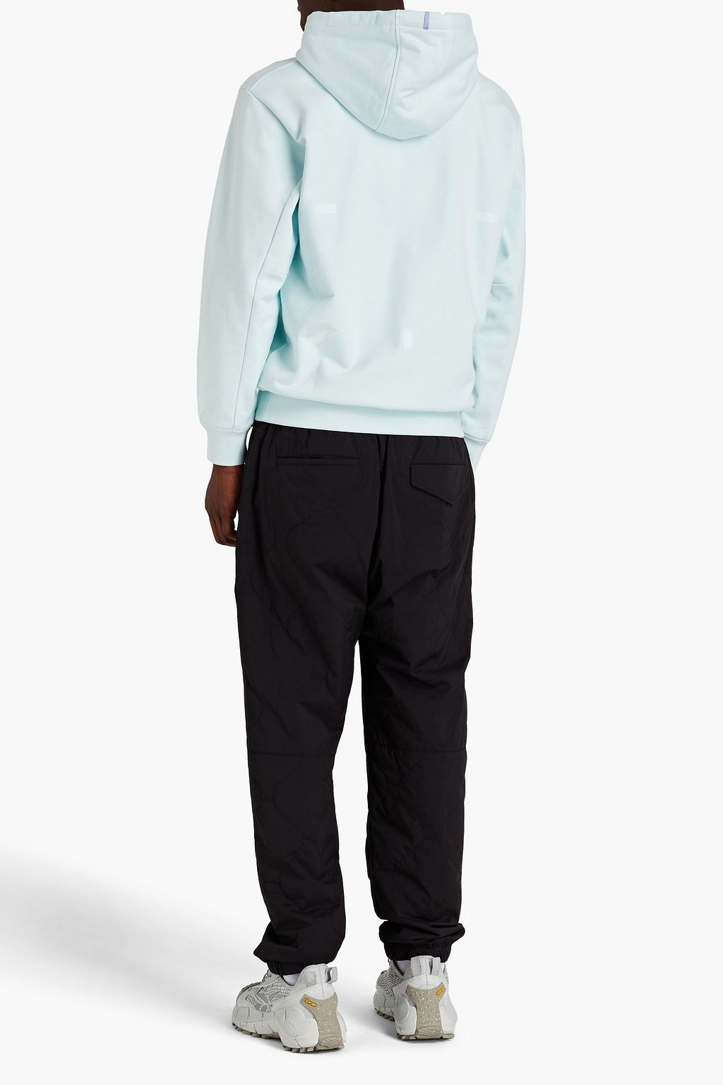 MCQ ALEXANDER MCQUEEN Printed French cotton-terry hoodie